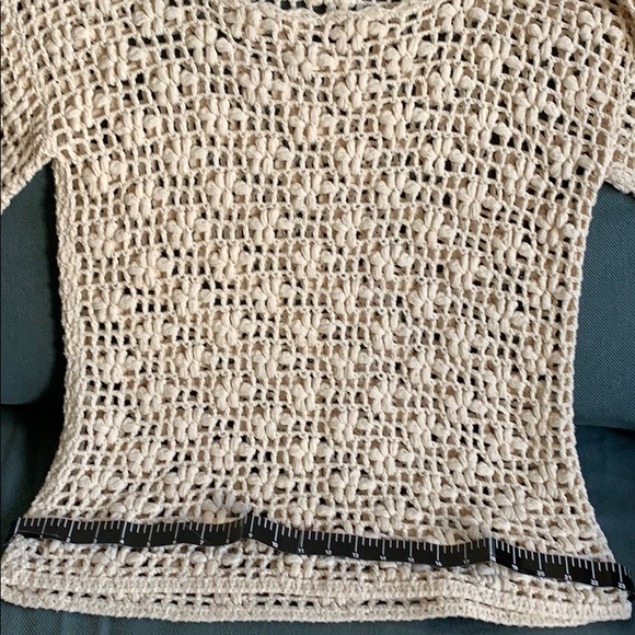 Hand made knitted sweater pit to pit ~23-24 in - Picture 6 of 7